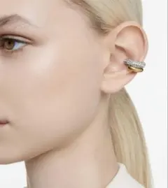 SWAROVSKI　スワロフスキー Dextera イヤーカフ ゴールド