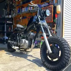 ホンダ エイプ50 黒　Ape カスタム 原付 大阪 50cc 4miniのサムネイル