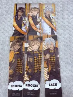 ツイステ　レオナ　ラギー　ジャック　サバナクロー　おめかし　ユニオン　しおり