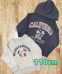 Birthday トレーナー　パーカー　2点セット　110cm まとめ売り　子供