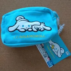 アイシナモロール　ポーチ 水色