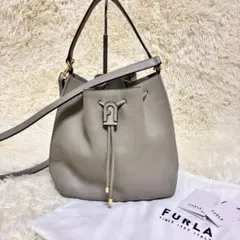 極美品✨フルラ アテナ バケット バッグ ショルダー 2way 保存袋