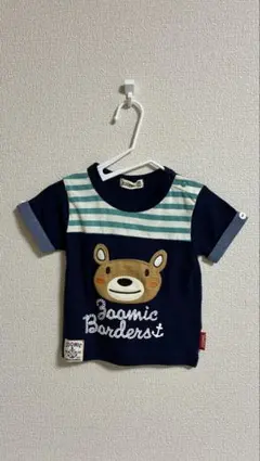 ZOOMIC ベビー Tシャツ 80cm クマ ボーダーのサムネイル