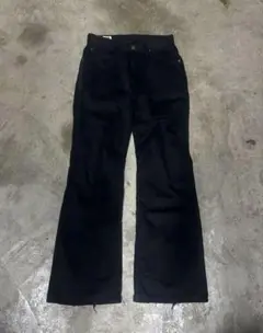 00s Lee black flare denim grunge y2k