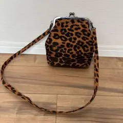 がま口豹柄ショルダーバッグのサムネイル