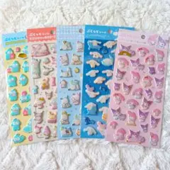 ダイソー サンリオ ぷくっとシール５シートセット