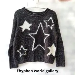 Ehyphen world galleryイーハイフンワールドギャラリー星ニット