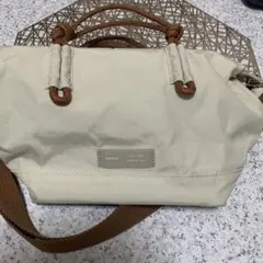 TRIDEEP ハンドバッグ ベージュ　週末限定お値下げ