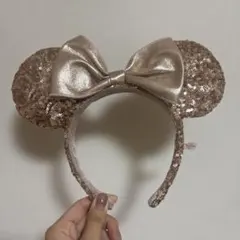 東京ディズニーリゾート スパンコール ミニー カチューシャ