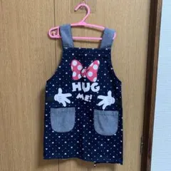 ディズニー　ミニーマウス エプロン 110サイズ