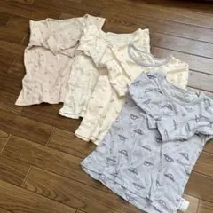 ベビー長袖肌着95㎝　4枚セット　男の子