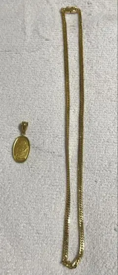 喜平ネックレストップセット18金20g50cm 造幣局刻印