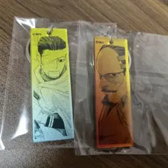 ゴールデンカムイ　メタリックアクリルキーホルダー 3点セット 月島 鶴見 鯉登 ゴールデンカムイ メタリックアクリルキーホルダー 3点セット 月島