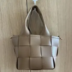 美品】Aww ミニボストン ラベンダー ハンドバッグ コンパクト パープル 