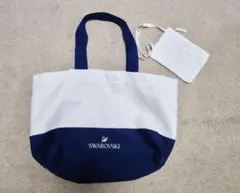 値下げ！非売品・美品！SWAROVSKI トートバッグ ポーチ付きのサムネイル