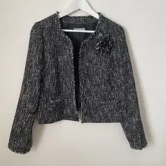 Natural Beauty Basic ノーカラージャケット13大きいサイズ