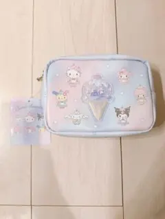 ドリーミーアイスパーラー サンリオ ポーチ　タグ付きのサムネイル