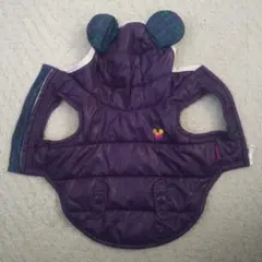 ミッキーマウス耳付きフード 冬用犬服 SSサイズ クリエイティブヨーコ