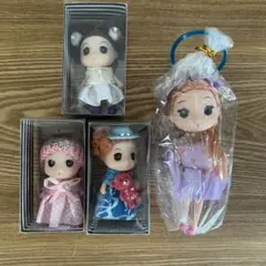 UFOキャッチャー景品 人形 4体セット まとめ売り 女の子ドール フィギュア
