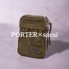 Sacai × Porter 2019SS 3連ボディバッグ - メルカリ
