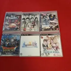 PS3 ソフト6枚詰め合わせ