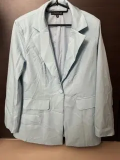 水色　セットアップ　レディース　M スーツ