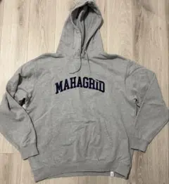 mahagrid. グレー フード付きスウェット Lのサムネイル