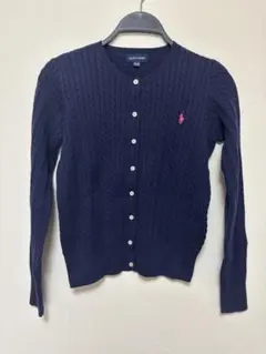 ラルフローレン　ケーブルカーディガン　XL 160