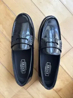 G.T.HAWKINS ENTRY ローファー 黒 24.5cmのサムネイル