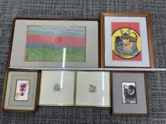 滝平二郎 オリジナル版画 限定280部 風シリーズ 春夏秋冬 保証書 希少