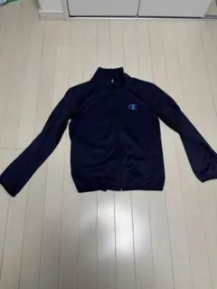 Champion フルジップ トラックジャケット ネイビー　160サイズのサムネイル