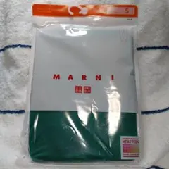ユニクロ　ヒートテックレギンス　マルニMARNI( 10分丈、緑、S)