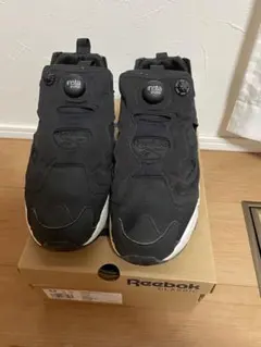 美品　Reebok ポンプフューリー　PUMPFURY ブラック　黒　27.5