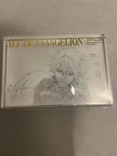 渚カヲル 箔押しアクリルブロック ALL OF EVANGELION