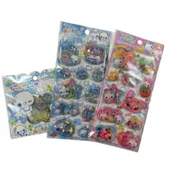 新品　未開封❣️あわわちゃん Happy March シール3個セット　まとめ売り