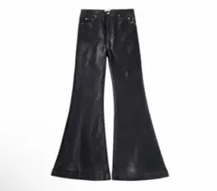 waxed coating flare denim opium swag - メルカリ