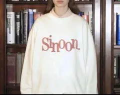 Sinoon Boucle Logo Sweatshirt (Lavender) | Mercari