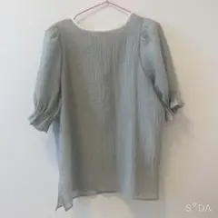 きれいめ トップス オフィス グリーン classicalelf