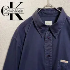 Calvin Klein Jeansカルバンクライン シャツ 長袖 ルーマニア製