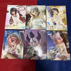 ホロライブ　Relax time フィギュア　6個セット　まとめ売り