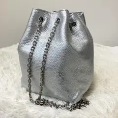 RIVE DROITE✨リヴドロワ　巾着　チェーン　ショルダーバッグのサムネイル