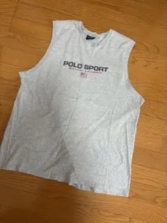 POLO SPORT グレー ベスト Lサイズ