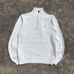 90s~ Polo by Ralph lauren ハーフジップ スウェット