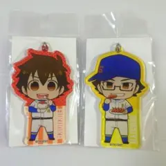 ダイヤのA 御幸 沢村 アクリルキーホルダー - メルカリ