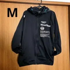 DESCENTE Move Sport ジップパーカー ジャージ ブラック M
