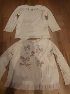 メゾピアノ　カットソー　2枚セット　100cm