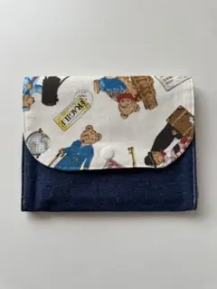 マルチポーチ　ポーチ　通帳ケース　お薬手帳　ハンドメイド