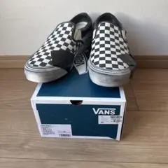 VANS Classic Slip-On VLT LXチェッカー27.5cm