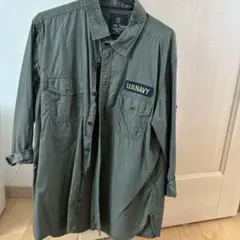 Cubic Sugar U.S. NAVY ミリタリーシャツ XL