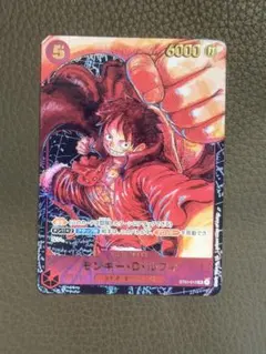 ONE PIECE モンキー・D・ルフィ SR 尾田栄一郎 原作 2枚セット - メルカリ